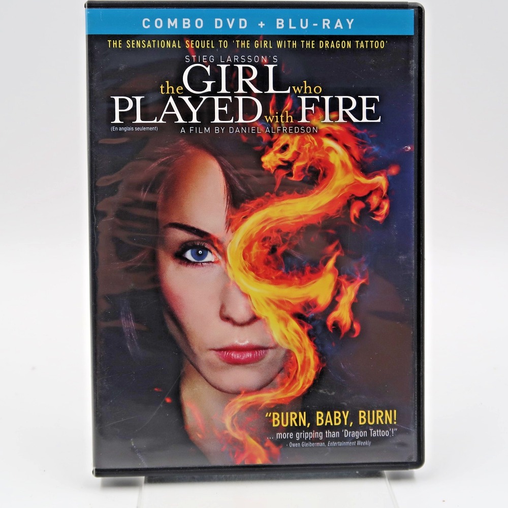 The Girl Who Played With Fire Blu-ray DVD Noomi Rapace Michael Nyqvist 2009